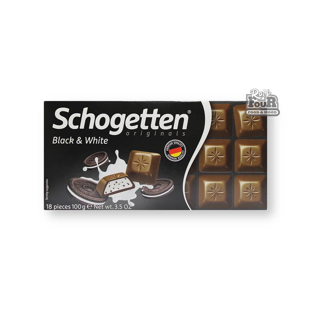 Milk chocolate with filling "Schogetten Black & White" 100g